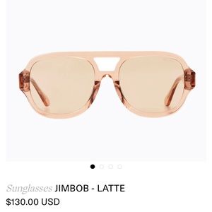 Poppy Lissiman Jimbob Sunglasses in Latte